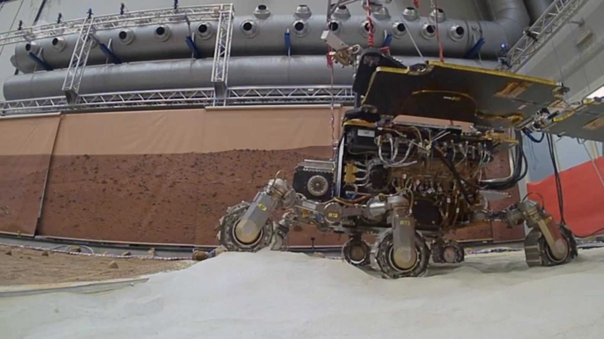 Da Torino a Marte: le prove di atterraggio di «ExoMars»