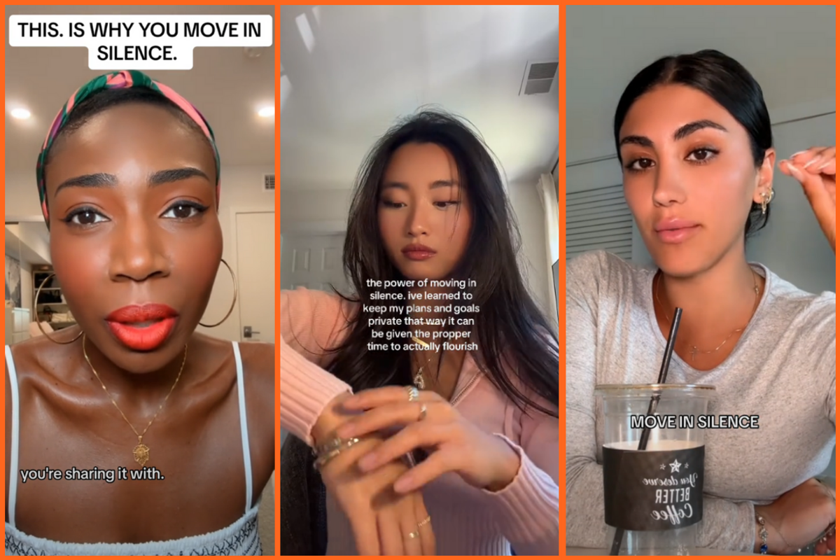 women, silence, achievements, goals, move in silence