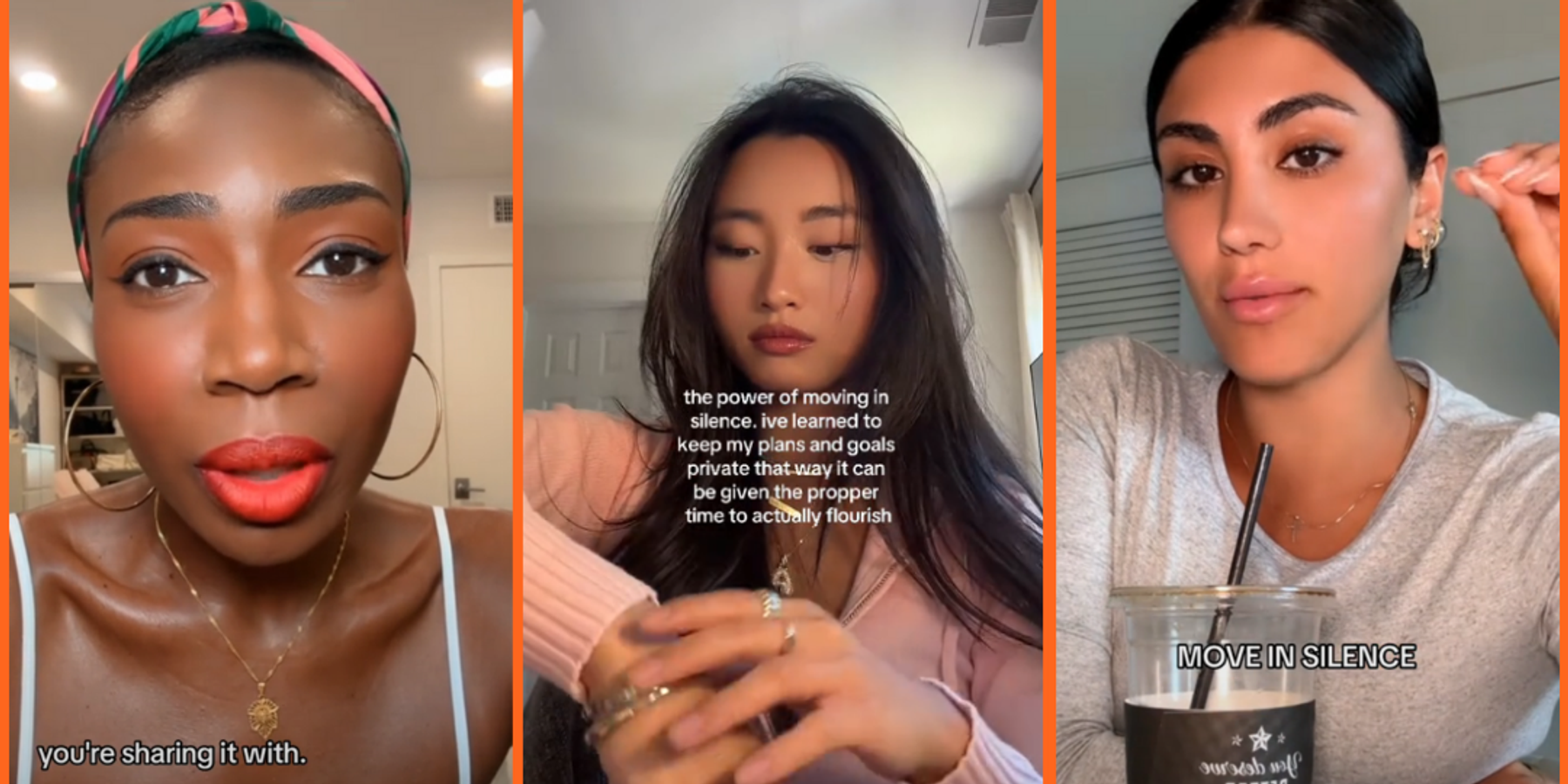 women, silence, achievements, goals, move in silence