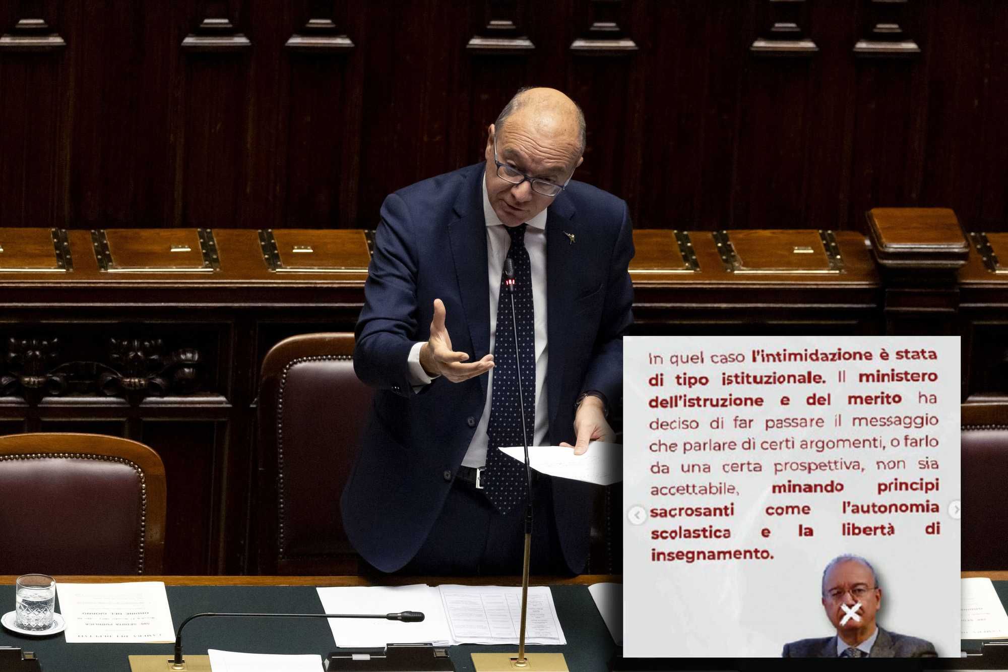 Studenti di sinistra schedano i prof