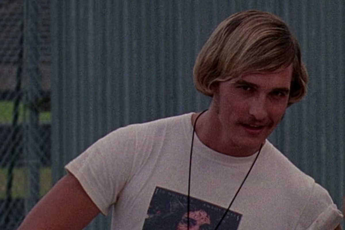 Matthew McConaughey, Dazed and Confused, 90s movies, ted danson, ted danson podcast, woody harrelson, movies, pop culture