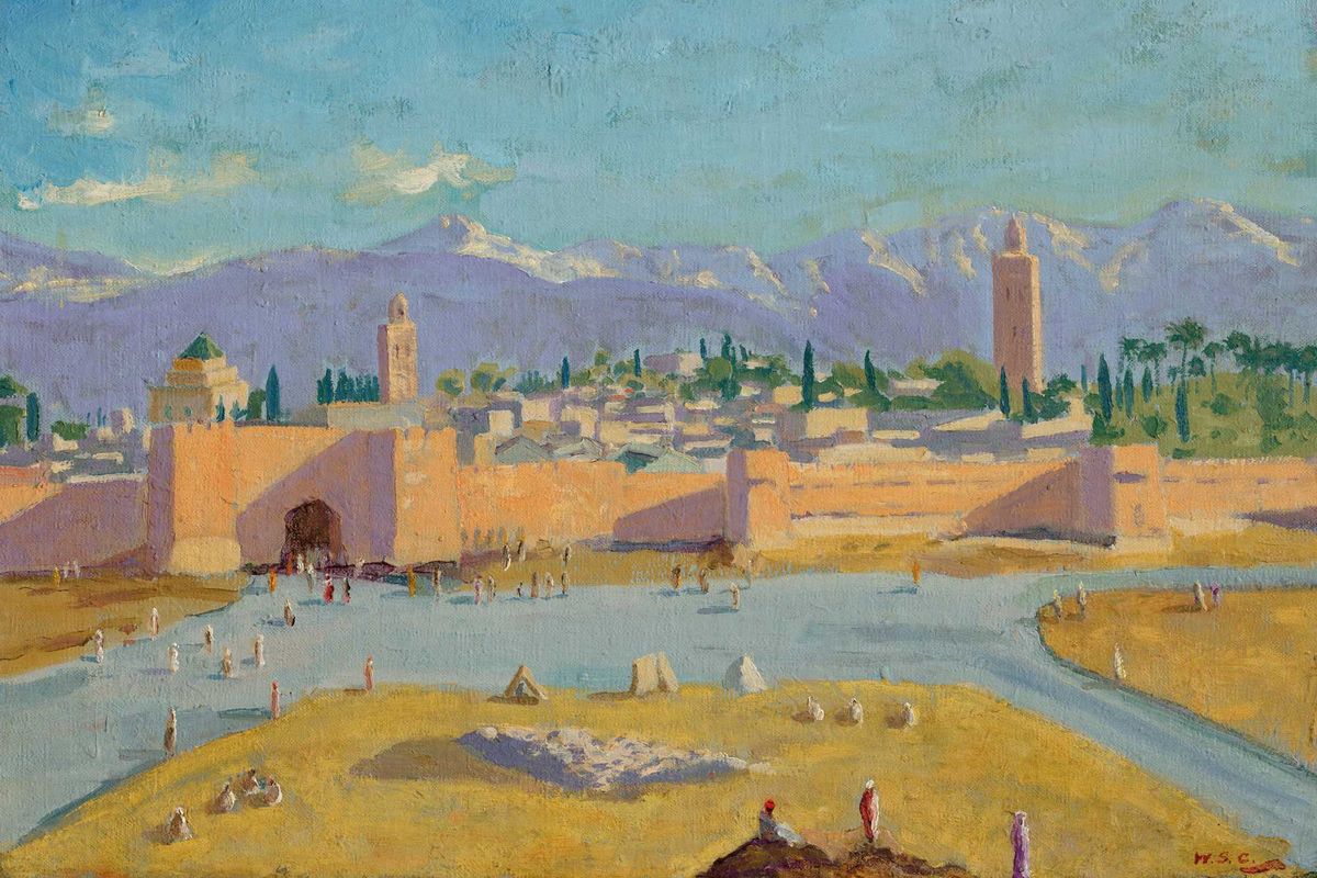 winston churchill, winston churchill painting, winston churchill painter, sir winston churchill paint