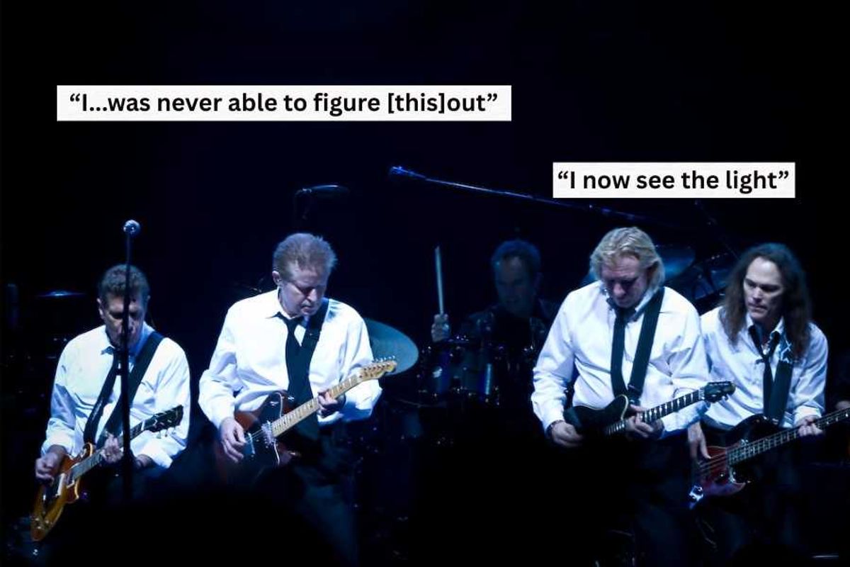 eagles, eagles take it easy, rock songs, music theory, rhythms