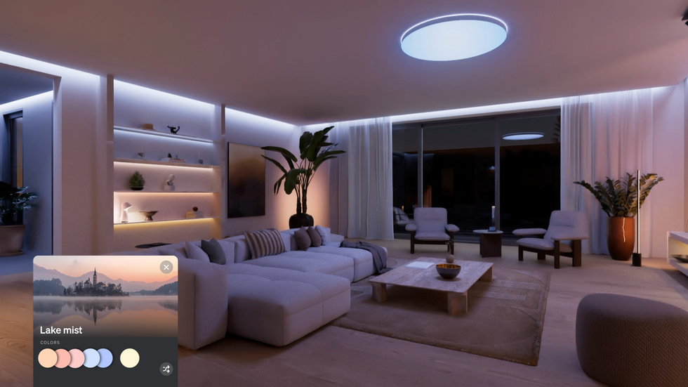 photo of Philips Hue SpatialAware Lake Mist color
