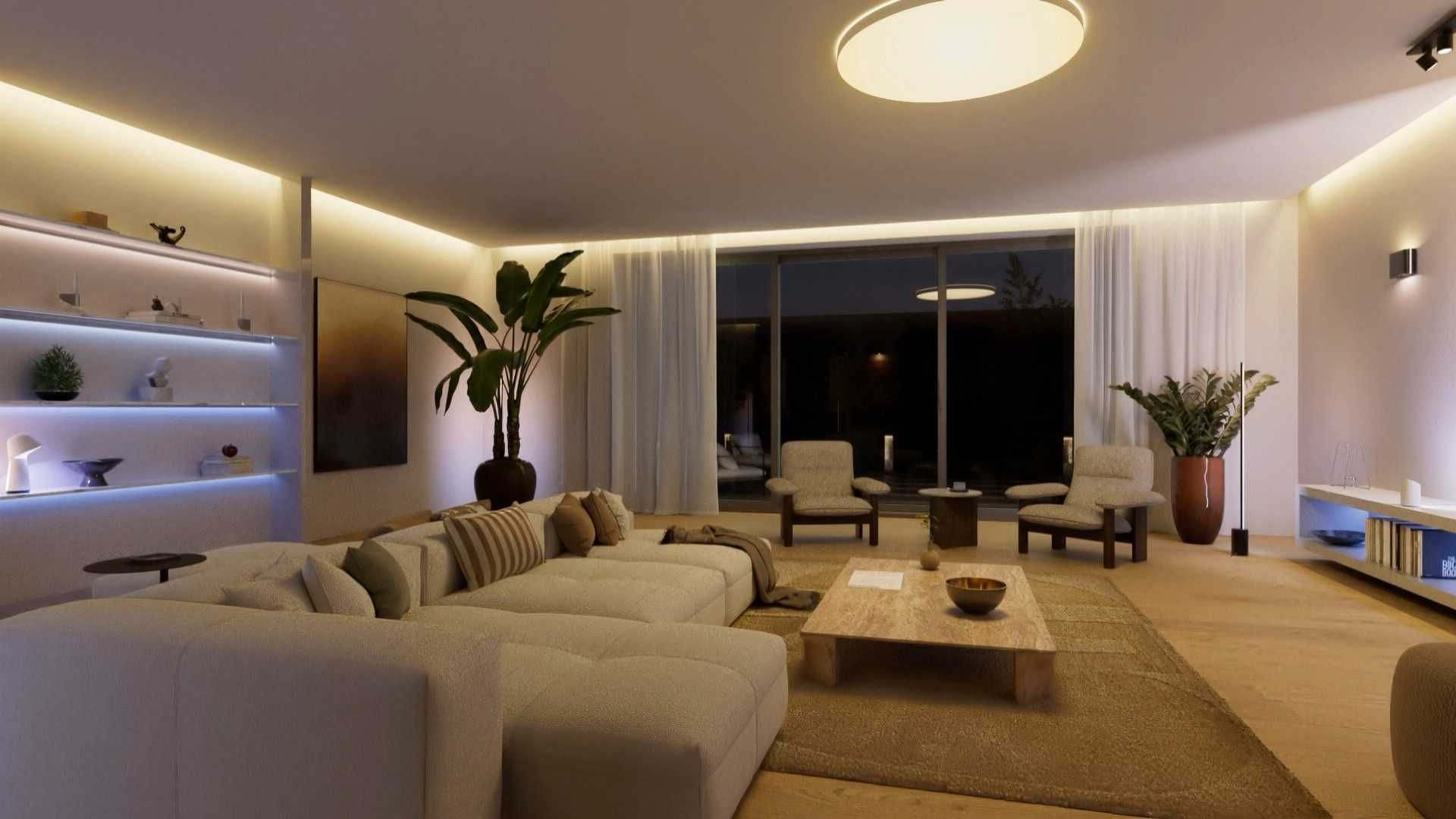 Header mountaiin Breeze still spatialaware Philips Hue living room