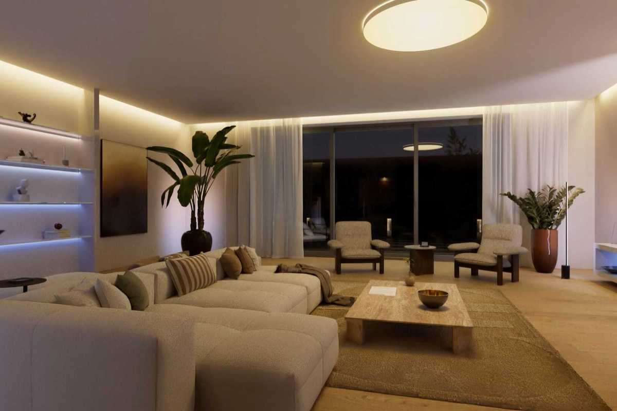 Header mountaiin Breeze still spatialaware Philips Hue living room