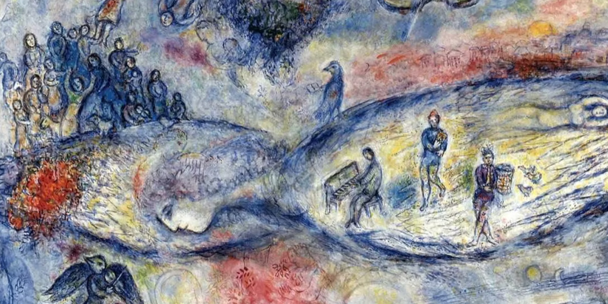 marc chagall in mostra a palazzo dei diamanti di ferrara
