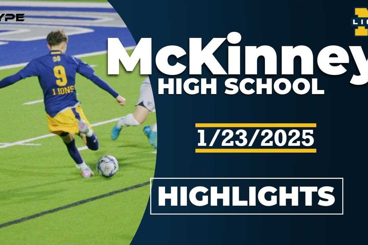 VYPE Highlights | McKinney Lions vs Princeton Panthers Boys Soccer