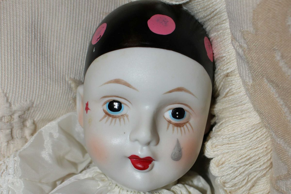 dolls, clowns, porcelain, QVC, vintage dolls