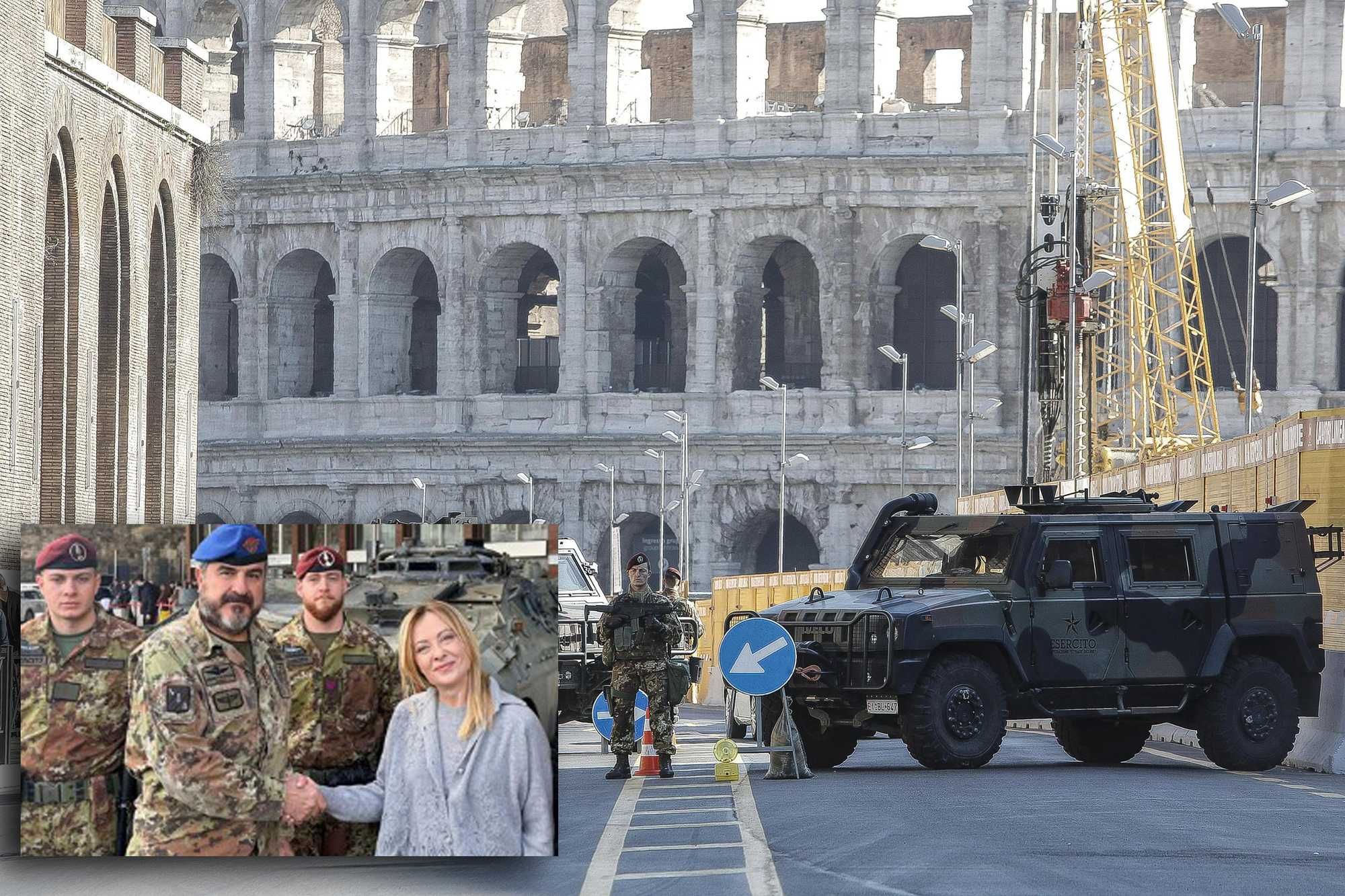 La Meloni blinda i soldati di «Strade sicure»