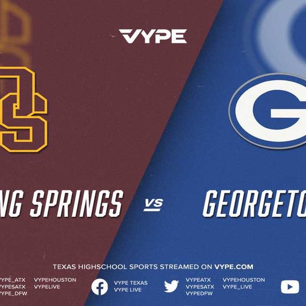 1:15PM - Boys Lacrosse: Dripping Springs vs. Georgetown