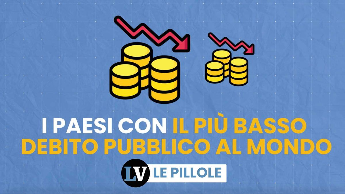 I Paesi con il più basso debito pubblico al mondo