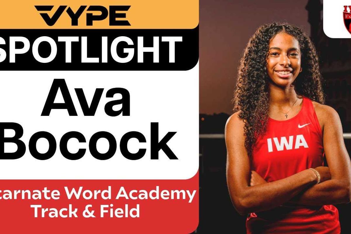 VYPE Spotlight: Ava Bocock of Incarnate Word Academy Track & Field
