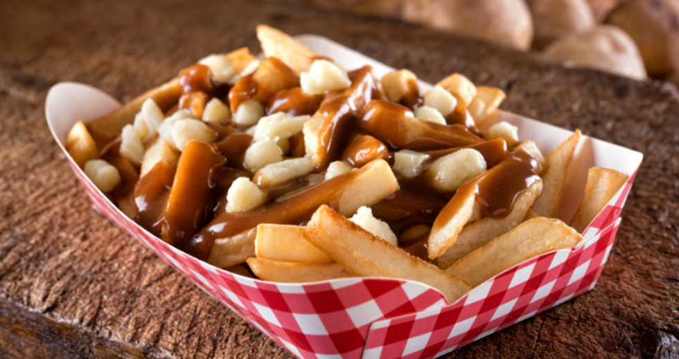poutine, gravy, french fries, canadian food, travel