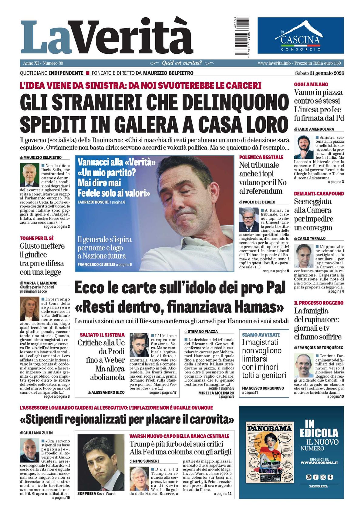 Oggi in edicola