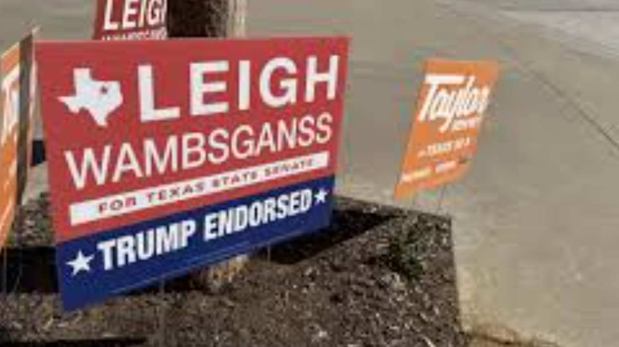 Trump Mocked For Claiming He Was "Not Involved' With Losing Texas Candidate