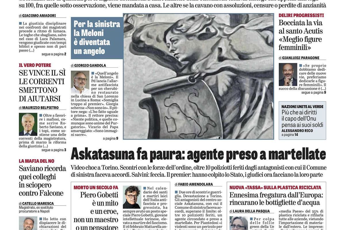 Oggi in edicola