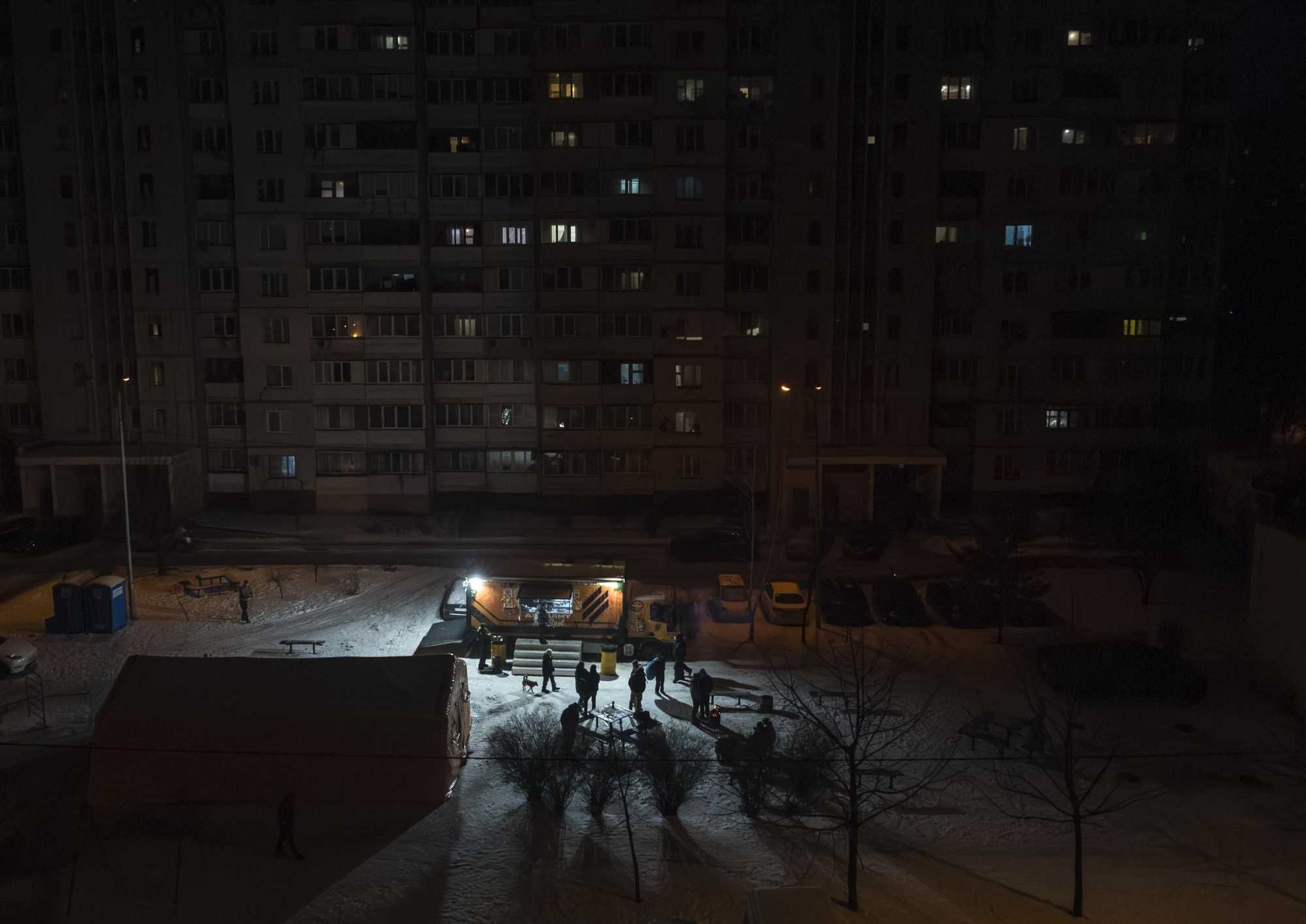 Mezza Ucraina finisce ancora al buio