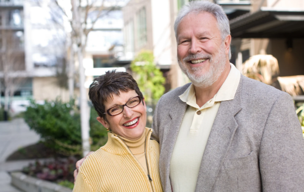 boomers, boomer grand parents, baby boomers, couple in their 70s, grandparents