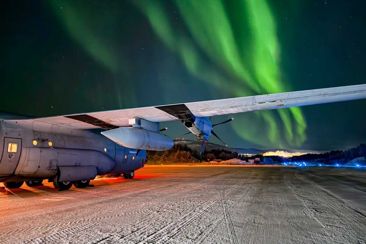 L'Aeronautica Militare tra i ghiacci della Norvegia