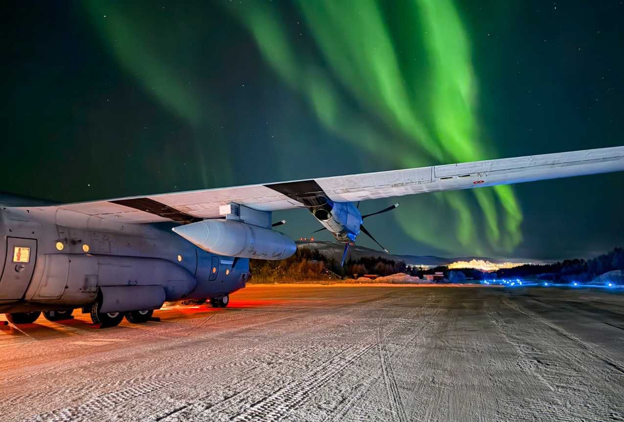 L'Aeronautica Militare tra i ghiacci della Norvegia