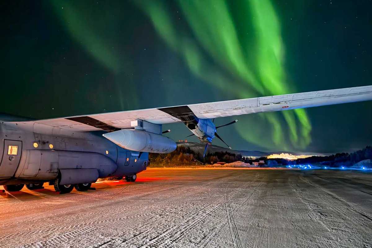 L'Aeronautica Militare tra i ghiacci della Norvegia