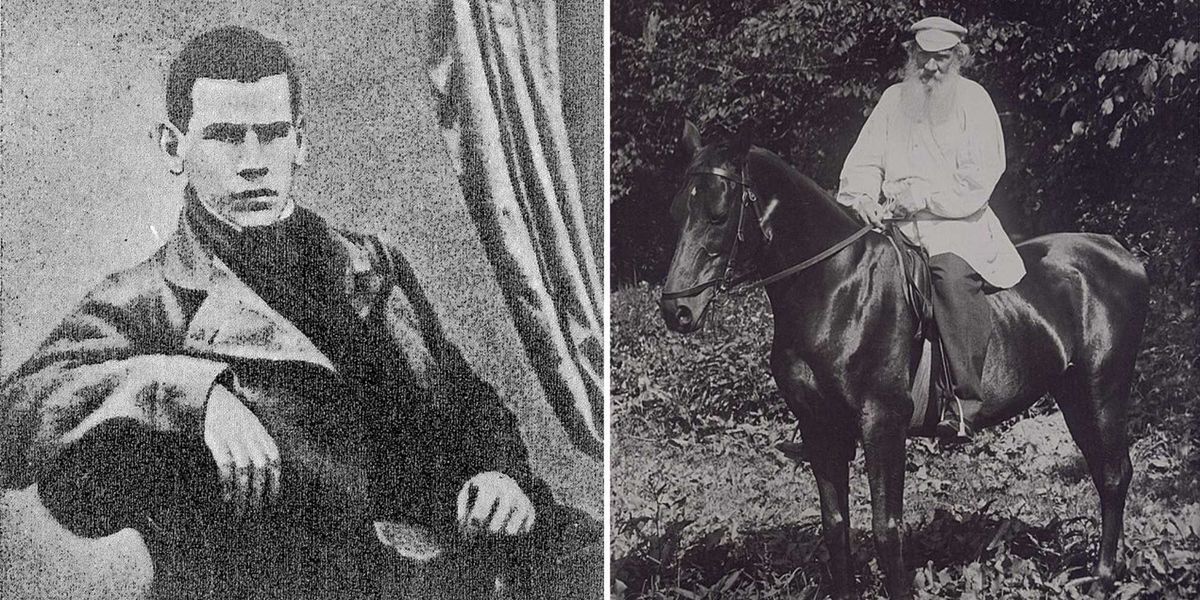 Leo Tolstoy's two-sentence diary entry from 1851 perfectly sums up young, impulsive love