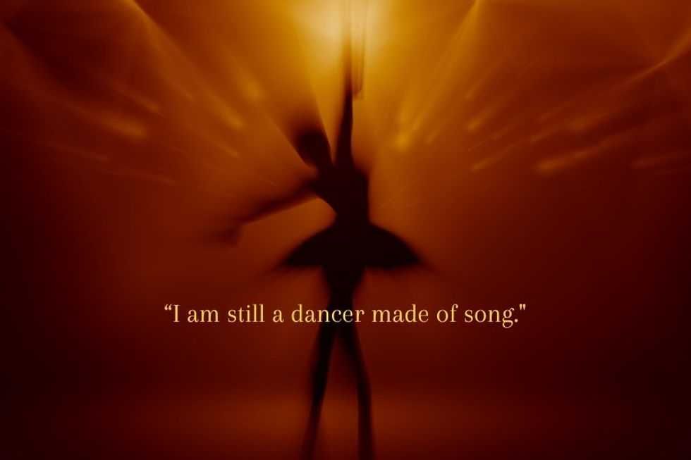 ballet dancer, dementa, ballerina, poetry, poem