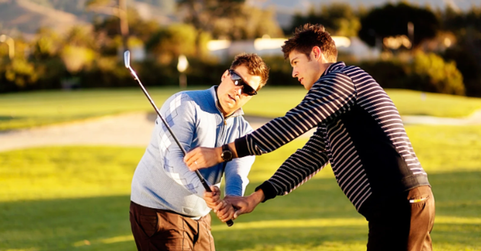golf, golf teacher, golf instructor, wedge, golf course