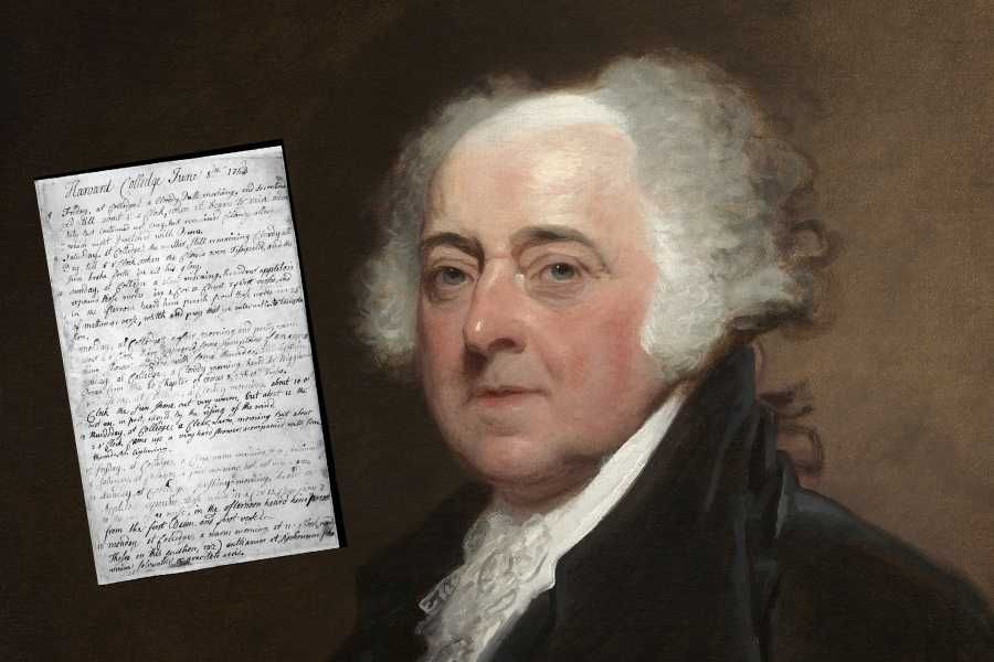 john adams, diary, journal, u.s. presidents, productivity