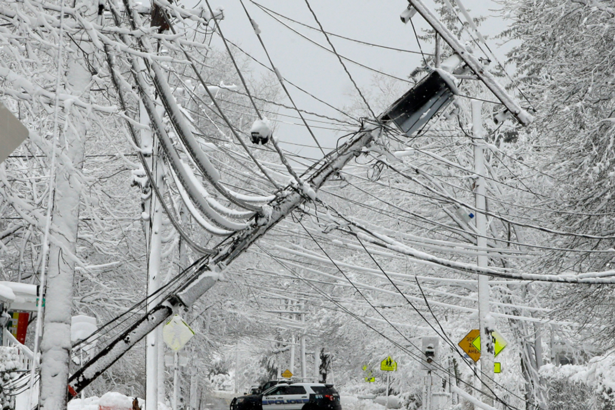 Trump's Incompetence Left Thousands Freezing In the Dark Across MAGA South