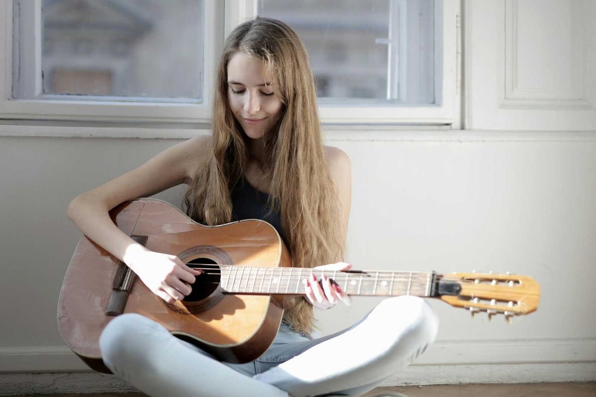 guitar, learning a skill, neuroscience, music, exposure, passive exposure, gardening