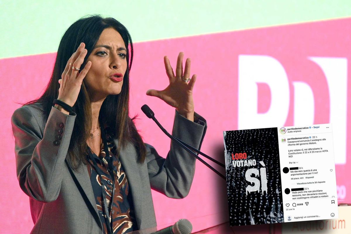 Autogol Pd: «Chi vota Sì è un fascista». Dem per il Sì infuriati