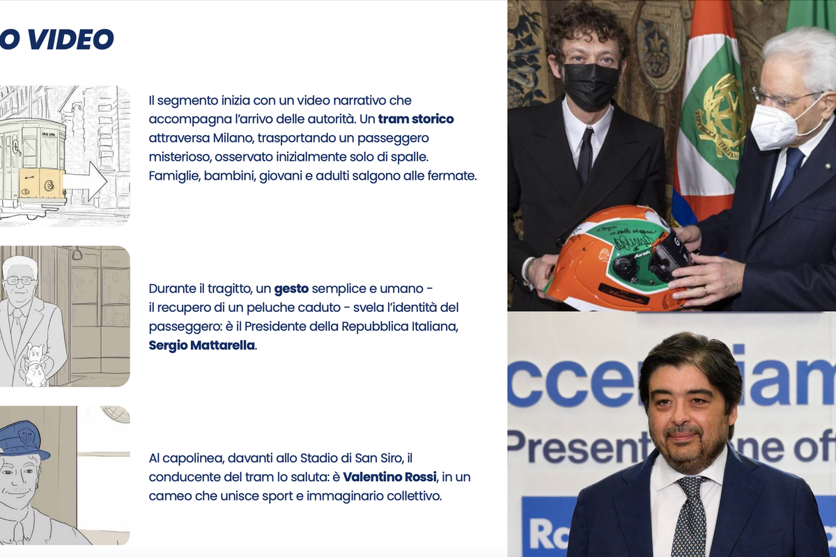 Re Sergio a San Siro «fa fuori» dai Giochi il giornalista Rai che svelò la sorpresa