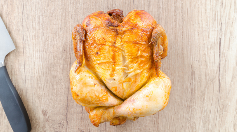 chicken, roasted chicken, dinner, whole chicken, white meat