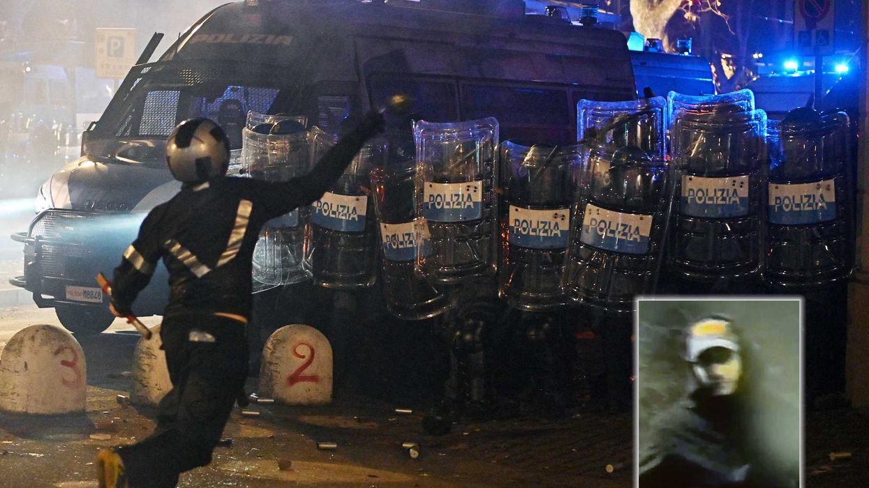 Abbiamo scovato un picchiatore del poliziotto pestato a Torino