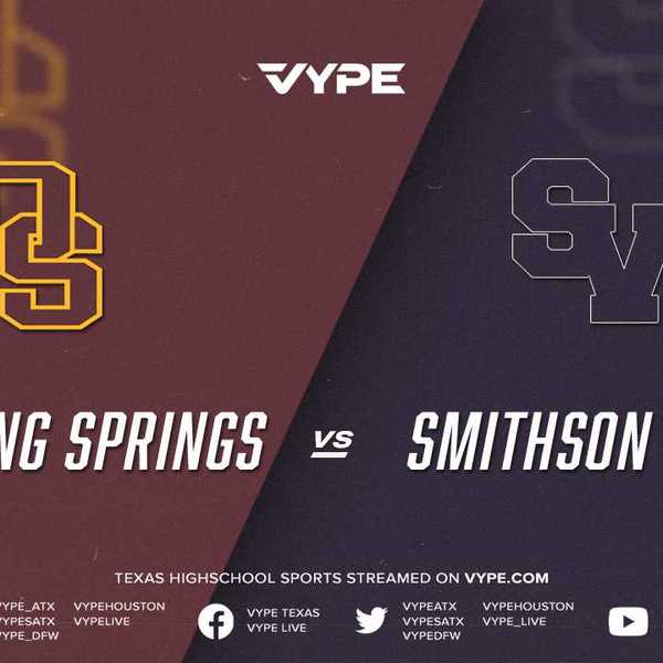 1:15PM - Boys Lacrosse: Dripping Springs vs. Smithson Valley