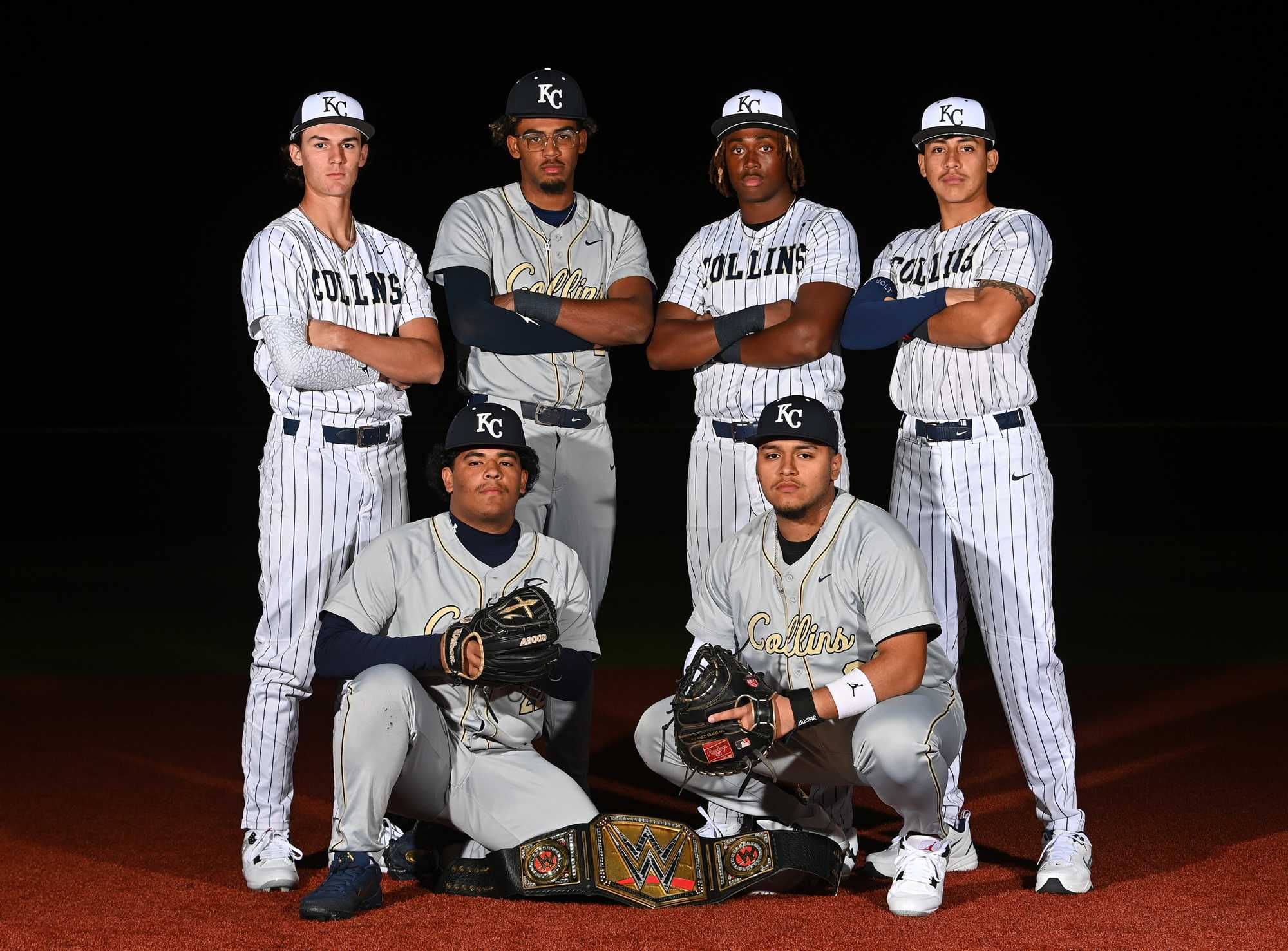 HOLD THAT TIGER: No. 24 Klein Collins has been a baseball brand for decades