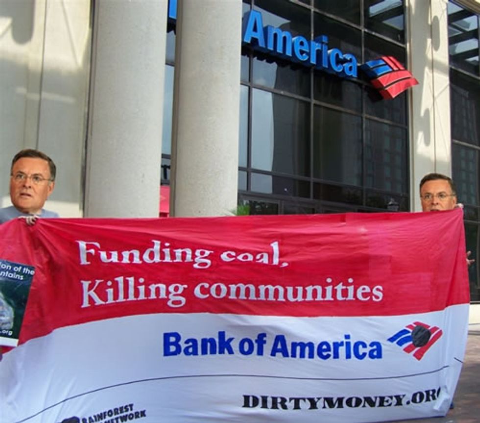 Boycott Bank that Bankrolls Mountaintop Removal Coal Mining