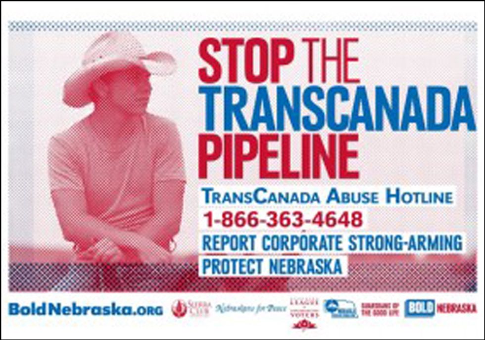 Citizens Rally at Nebraska Capitol to Oppose Keystone XL Pipeline