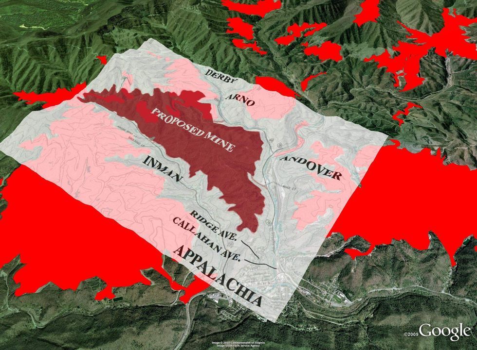 Rally Today to Save Ison Rock Ridge from Mountaintop Removal Coal Mining