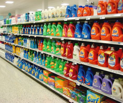 common household cleaning products