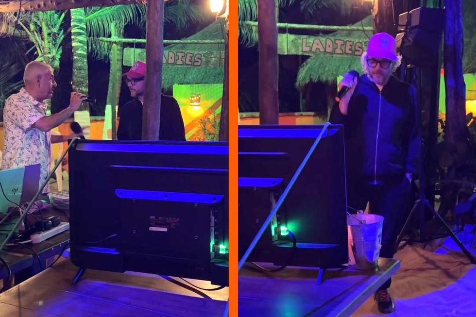 Wilco's Jeff Tweedy surprises crowd by singing one of his band's most beloved songs at karaoke