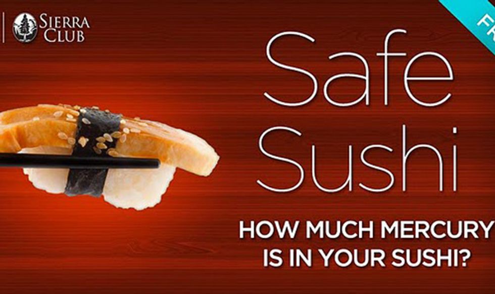 Sierra Club Launches Safe Sushi App