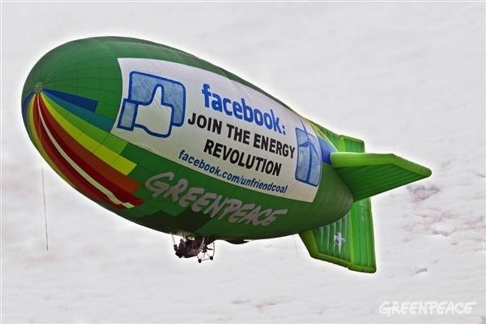 Facebook 'Friends' Renewable Energy