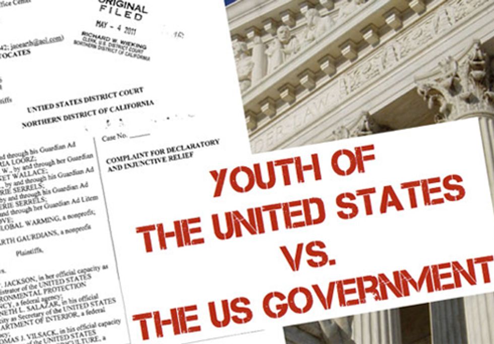 Kids vs. the U.S. Government