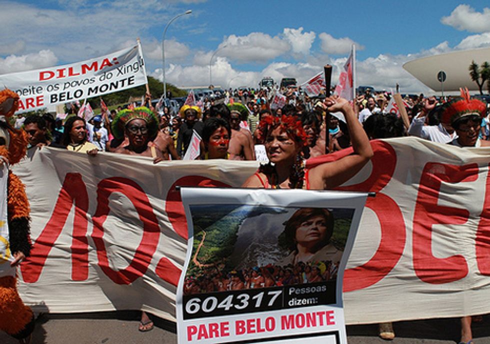 Protestors Paralyze Belo Monte Dam Construction