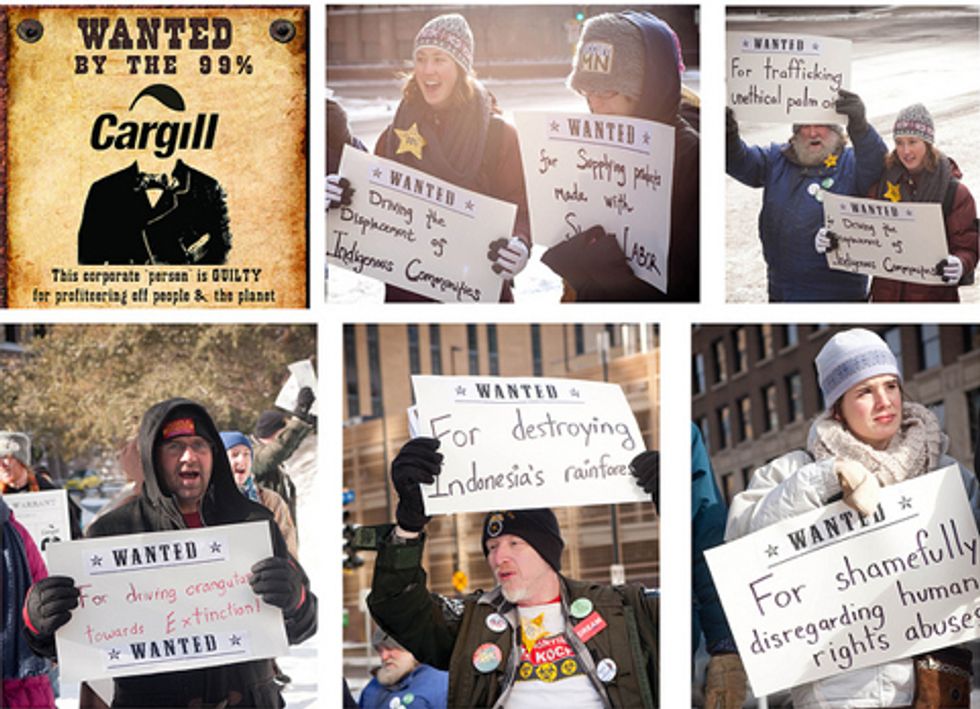 Activists Stage Citizens’ Arrest of Cargill Inc.