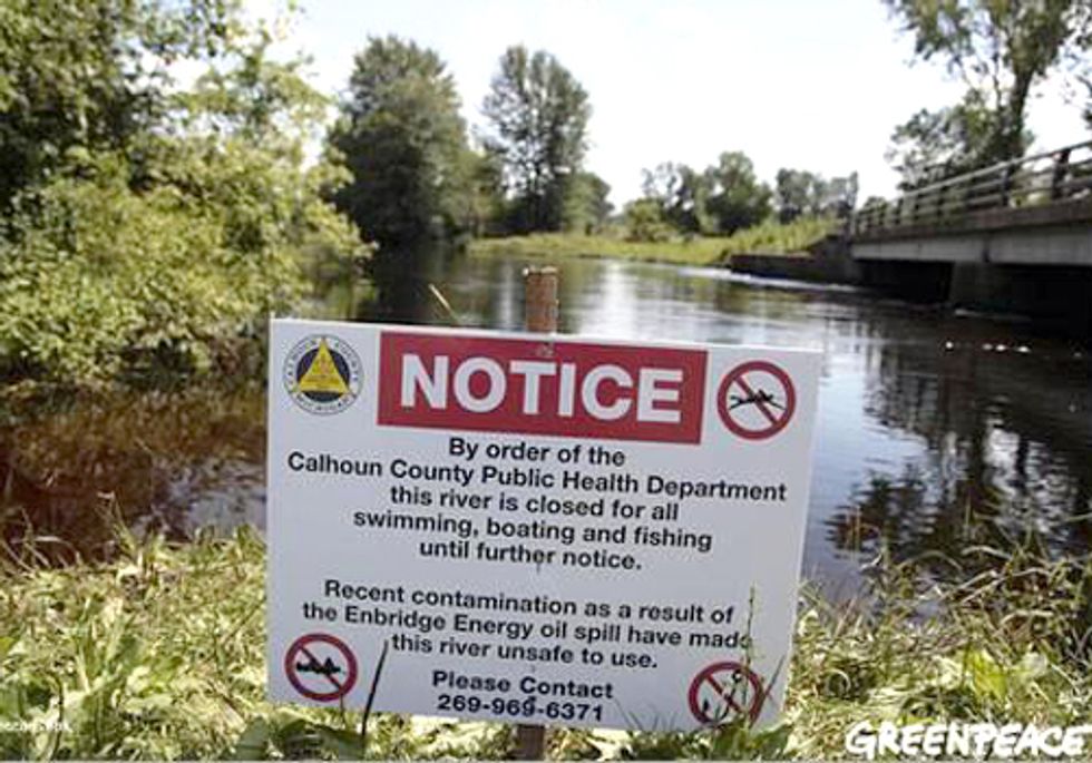 MUST SEE VIDEO on Enbridge Tar Sands Pipeline