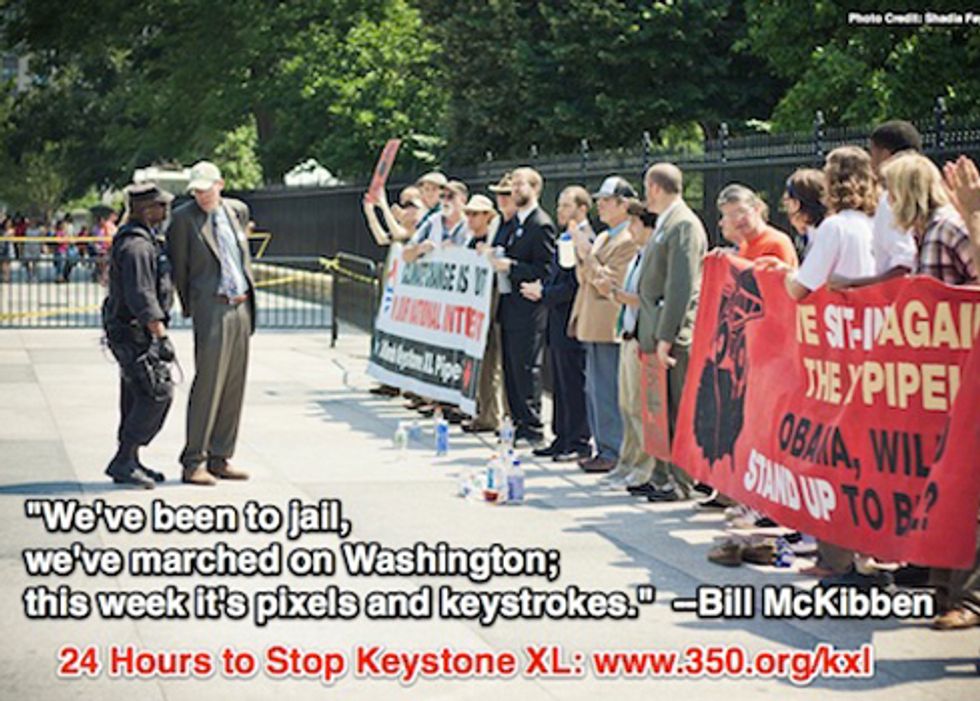 Environmental Organizations Unite in 24-Hour Drive to Stop Keystone XL